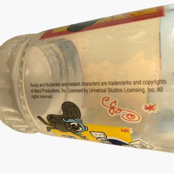 The Adventures Of Rocky  Bullwinkle Glasses 1 2 Bama Vintage Universal Studios - Picture 13 of 14